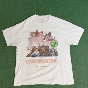 Amine x Young Thug Compensating Rapper T Shirt Size XL/XXL